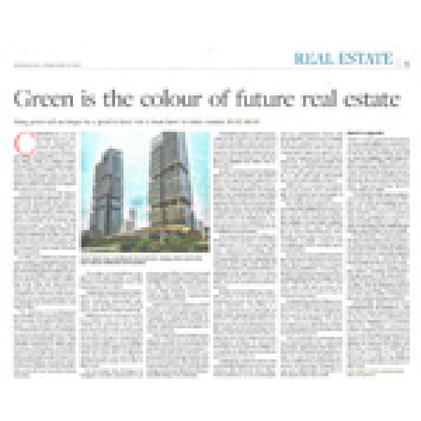 Green is the colour of future real estate